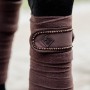 Kentucky Horsewear Fleecebandagen Pearls - Braun
