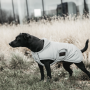 Kentucky Horswear Hundemantel reflektierend und wasserabweisend mit Bauchlatz -Silber