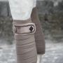 Kentucky Horsewear Fleecebandagen Velvet Pearls - Beige