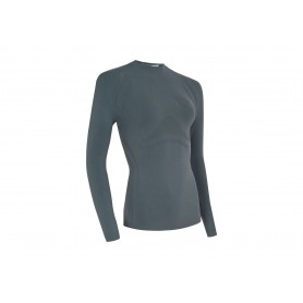 Samshield Turtleneck-Shirt Alicia H/W22 - Steel Grey