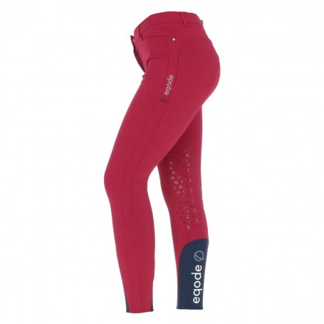 Eqode by Equiline Reithose FG - Rot