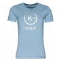 Kingsland V-Neck Shirt Helena F/S24 - Blue Faded Denim
